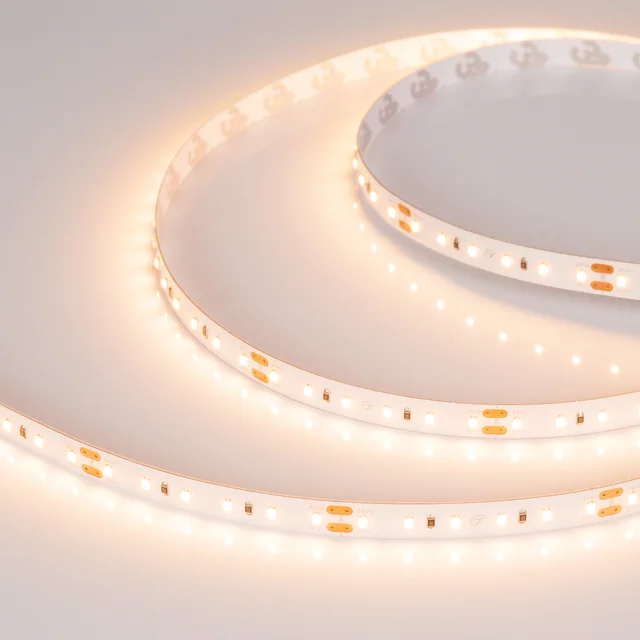 Лента MICROLED-M120-8mm 24V Warm3000 (14 W/m, IP20, 2216, 5m) (Arlight, Открытый), артикул 024431(2)