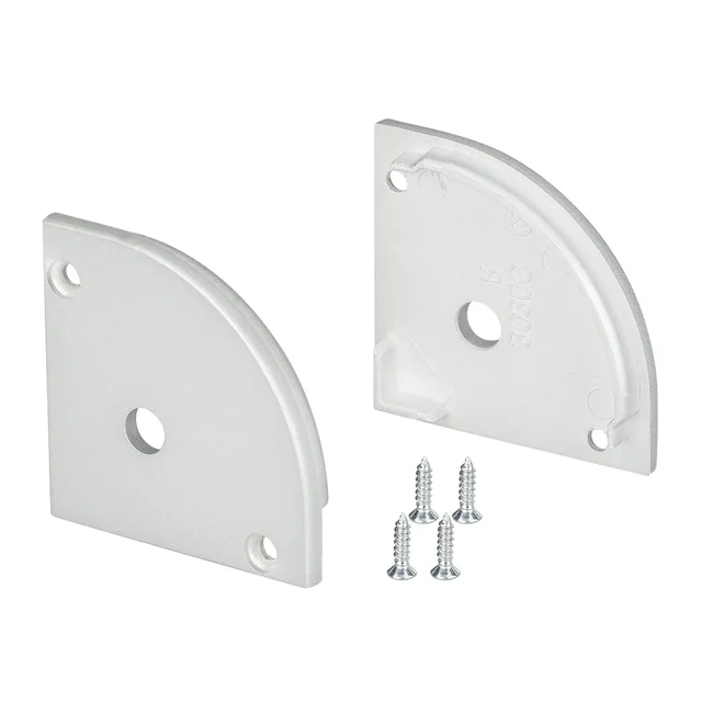 Заглушка SL-KANT-H30 ROUND с отверстием (Arlight, Пластик), артикул 024479
