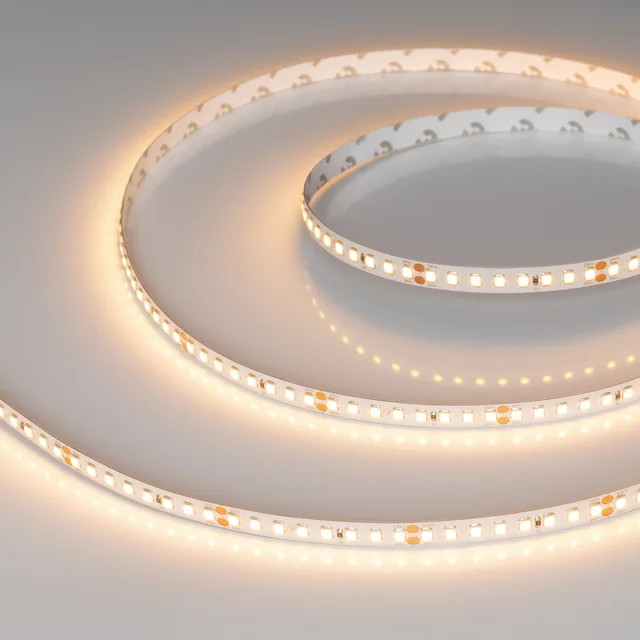 Лента RT-A160-8mm 24V Warm2700 (12 W/m, IP20, 2835, 5m) (Arlight, 12 Вт/м, IP20), артикул 024539(2)