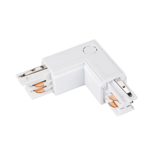 Коннектор угловой LGD-4TR-CON-L-EXT-WH (C) (Arlight, IP20 Пластик, 3 года), артикул 024718