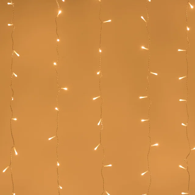 Светодиодная гирлянда ARD-CURTAIN-HOME-1500x1500-CLEAR-144LED Warm (230V, 6W) (Ardecoled, IP20), артикул 024830