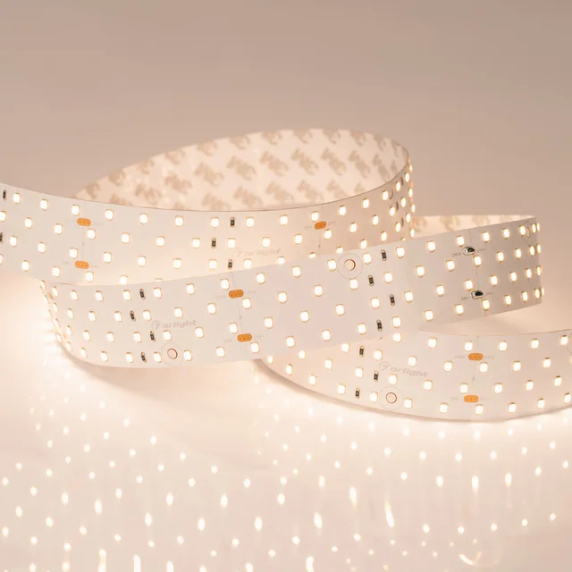 Лента RT 2-2500 24V Warm2700 4x2 (2835, 700 LED, CRI98) (Arlight, 30 Вт/м, IP20), артикул 025161(1)