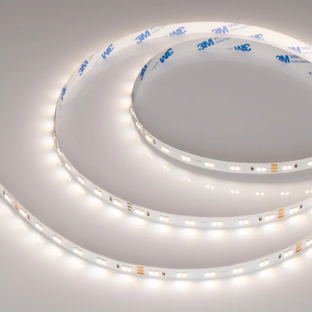 Лента RT-A120-10mm 24V White-MIX (9.6 W/m, IP20, 3528, 5m) (Arlight, Изменяемая ЦТ), артикул 025211(2)