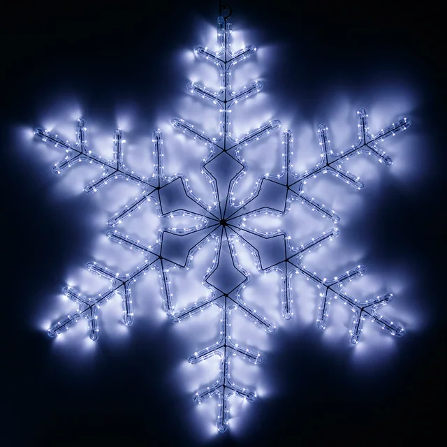 Фигура светодиодная ARD-SNOWFLAKE-M3-920x920-432LED White (230V, 27W) (Ardecoled, IP65, 1 год), артикул 025306