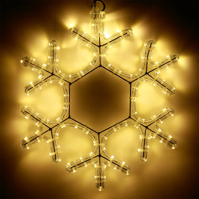 Фигура cветодиодная ARD-SNOWFLAKE-M7-450x375-108LED Warm (230V, 6.5W) (Ardecoled, IP65, 1 год), артикул 025315