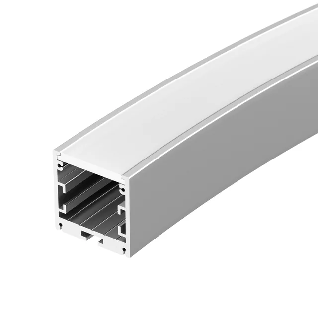 Профиль SL-ARC-3535-D1500-A90 SILVER (1180мм, дуга 1 из 4) (Arlight, Алюминий), артикул 025477
