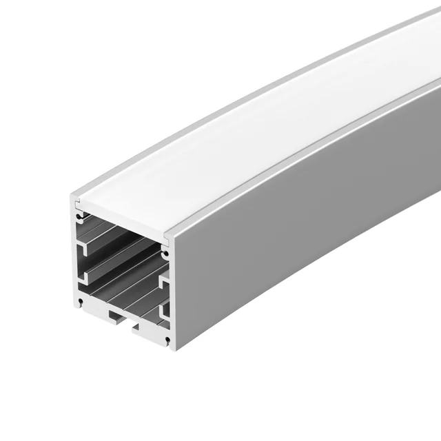 Профиль SL-ARC-3535-D1500-A45 SILVER (590мм, дуга 1 из 8) (Arlight, Алюминий), артикул 025521