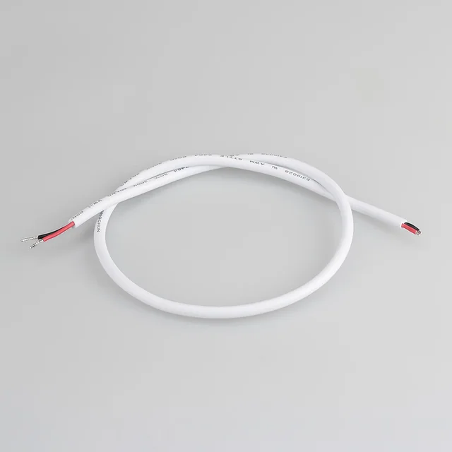 Провод питания ARL-MOONLIGHT-20AWG-2W-D4.5-CU-500 White (Arlight, Закрытый), артикул 025548