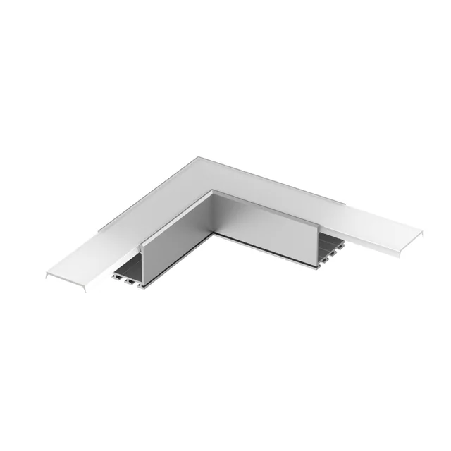 Угол PLS-LOCK-H25-L90 (с экраном MAT-L) (Arlight, Металл), артикул 026133