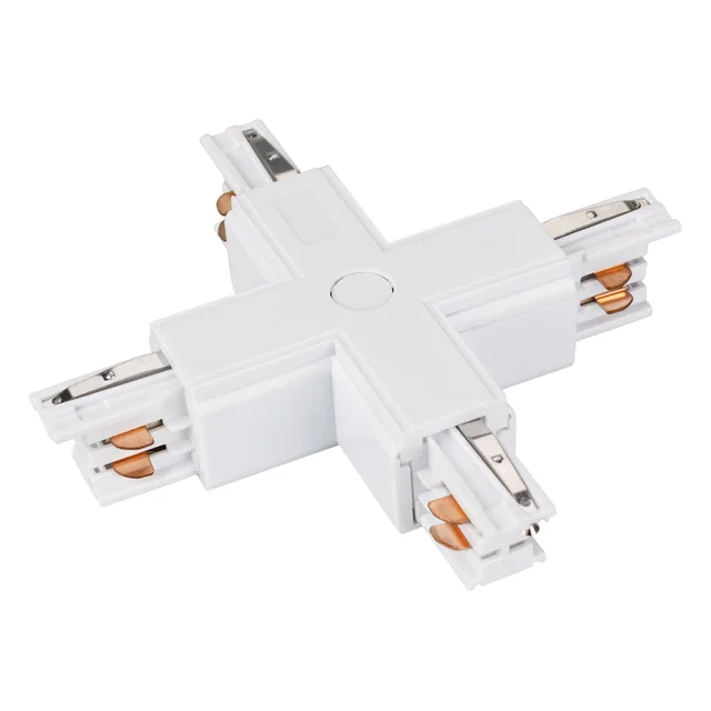Коннектор крестовой LGD-4TR-CON-X-WH (C) (Arlight, IP20 Пластик, 3 года), артикул 026142