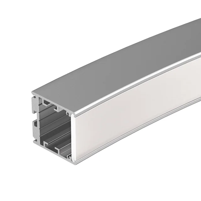 Профиль SL-ARC-3535-D1500-N90 SILVER (1180мм, дуга 1 из 4) (Arlight, Алюминий), артикул 026595
