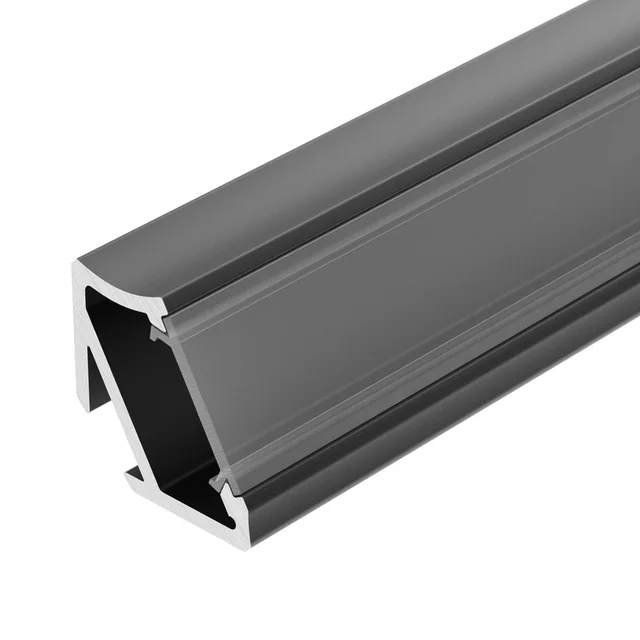 Профиль ALM-V60-2020 ANOD Black (Arlight, Алюминий), артикул 026694(1)