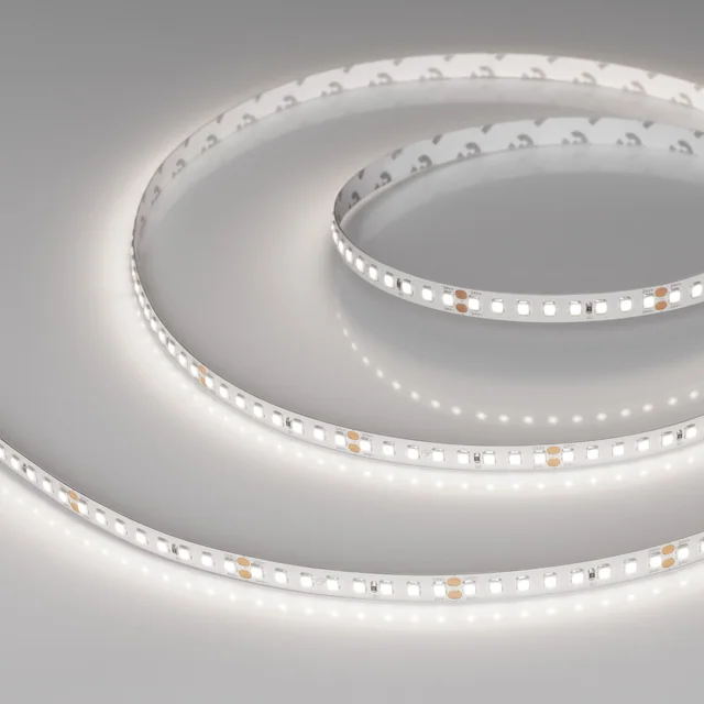 Лента RT 2-5000-50m 24V Day5000 2x (2835, 160 LED/m, LUX) (Arlight, 12 Вт/м, IP20), артикул 026701