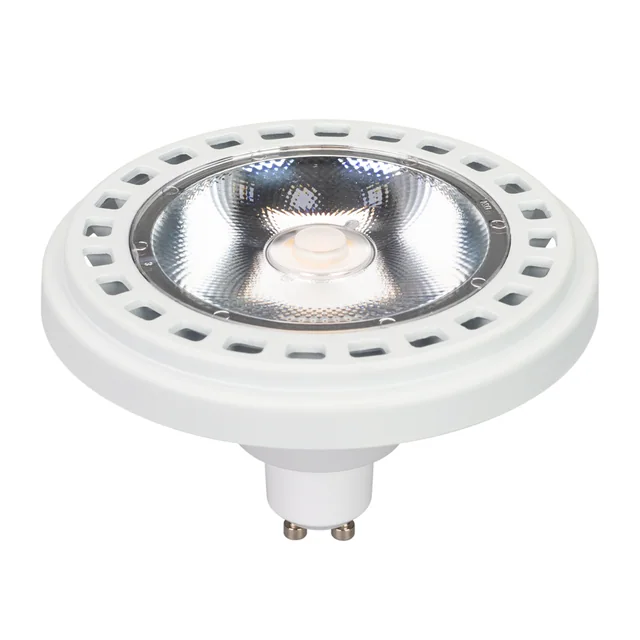 Лампа AR111-UNIT-GU10-15W-DIM Warm3000 (WH, 24 deg, 230V) (Arlight, Металл), артикул 026867