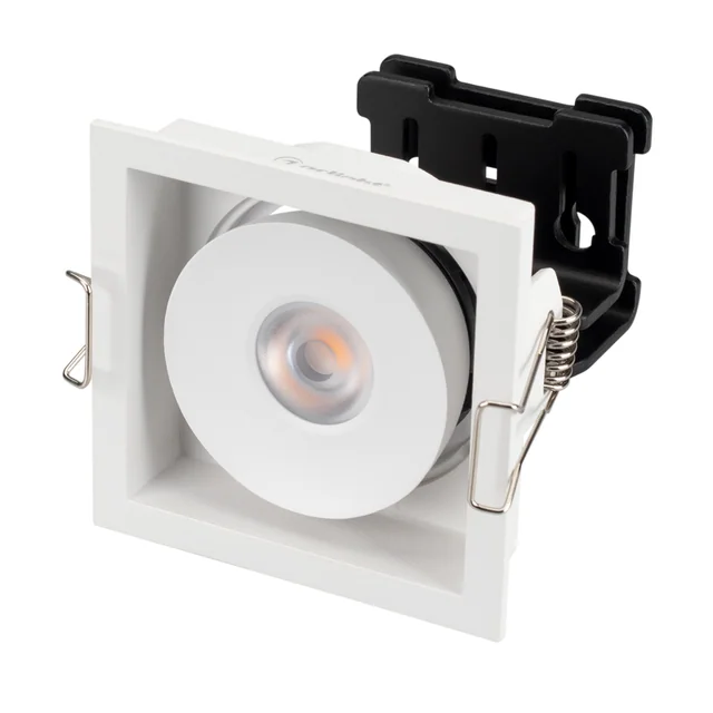 Светильник CL-SIMPLE-S80x80-9W Warm3000 (WH, 45 deg) (Arlight, IP20 Металл, 3 года), артикул 026874