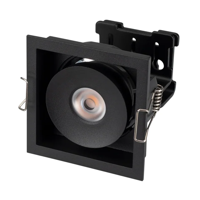 Светильник CL-SIMPLE-S80x80-9W Day4000 (BK, 45 deg) (Arlight, IP20 Металл, 3 года), артикул 026875