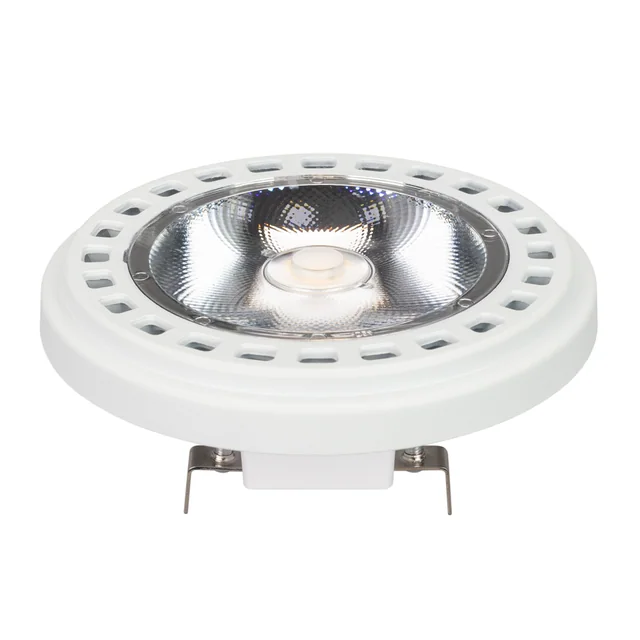 Лампа AR111-UNIT-G53-15W- Day4000 (WH, 24 deg, 12V) (Arlight, Металл), артикул 026886