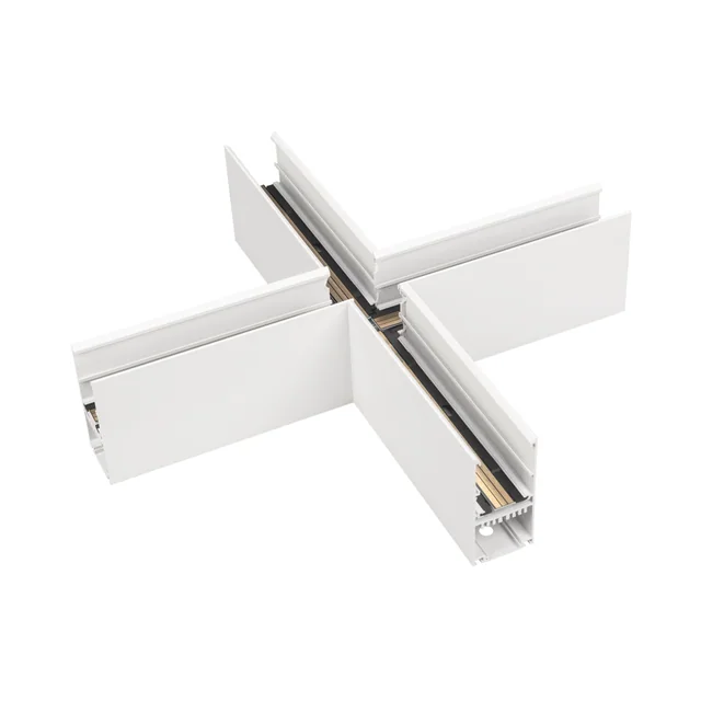 Коннектор крестовой MAG-CON-4592-X90 (WH) (Arlight, IP20 Металл, 5 лет), артикул 026914
