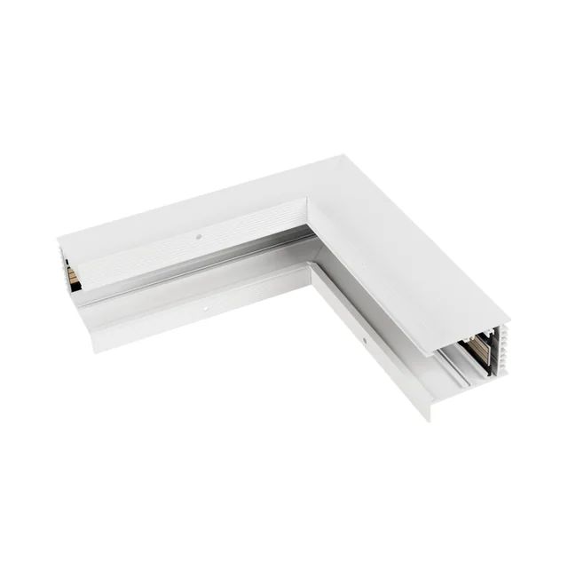 Коннектор угловой MAG-CON-4560-F-L90-INT (WH, внутренний) (Arlight, IP20 Металл, 5 лет), артикул 026918(1)
