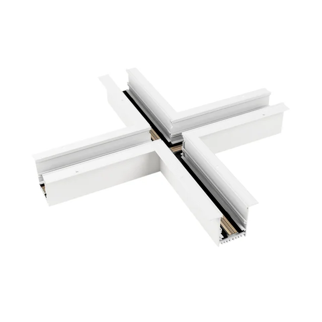 Коннектор крестовой MAG-CON-4560-F-X90 (WH) (Arlight, IP20 Металл, 5 лет), артикул 026922