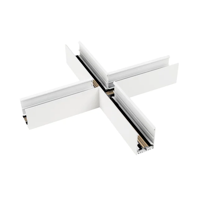 Коннектор крестовой MAG-CON-4563-X90 (WH) (Arlight, IP20 Металл, 5 лет), артикул 026930
