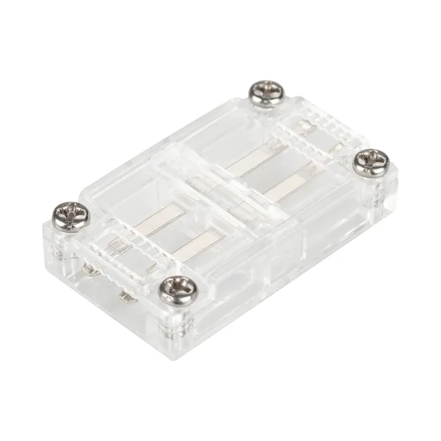 Коннектор прямой для ленты ARL-50000PV (15.5x6mm) прозрачный (Arlight, Пластик), артикул 027067