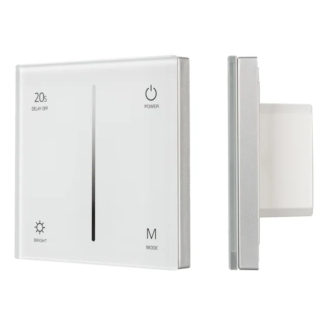 Панель SMART-P35-DIM-IN White (230V, 0-10V, Sens, 2.4G) (Arlight, IP20 Пластик, 5 лет), артикул 027112