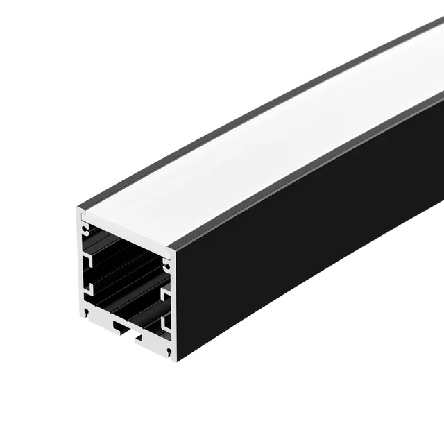 Профиль SL-ARC-3535-D3000-A45 BLACK (1180мм, дуга 1 из 8) (Arlight, Алюминий), артикул 027634