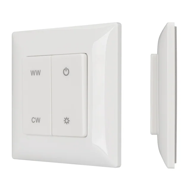 Панель SMART-P48-MIX-P-SUF (3V, 1 зона, Knob, 2.4G) (Arlight, Пластик), артикул 028302