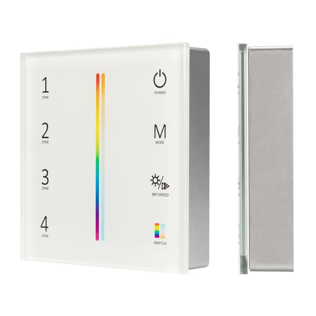 Панель Sens SMART-P55-MULTI White (3V, 4 зоны, 2.4G) (Arlight, IP20 Пластик, 5 лет), артикул 028309