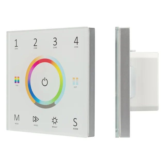 Панель Sens SMART-P67-MULTI White (230V, 4 зоны, 2.4G) (Arlight, IP20 Пластик, 5 лет), артикул 028321