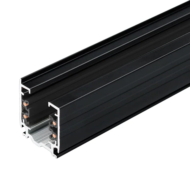 Трек LGD-4TR-TRACK-2000-BK-M (D) (Arlight, IP20 Металл, 3 года), артикул 028369(1)