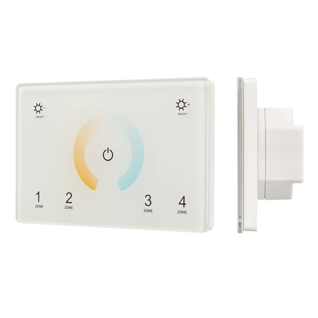 Панель Sens SMART-P81-MIX White (230V, 4 зоны, 2.4G) (Arlight, IP20 Пластик, 5 лет), артикул 028400