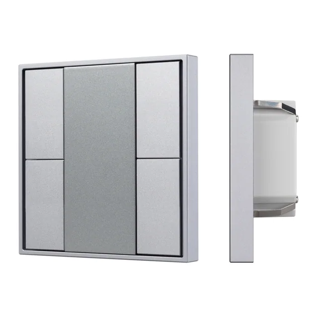 INTELLIGENT ARLIGHT Панель KNX-223-4-GREY (BUS) (IARL, IP20 Металл, 3 года), артикул 028720