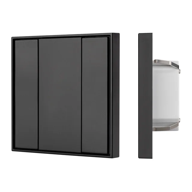 INTELLIGENT ARLIGHT Панель KNX-223-2-BLACK (BUS) (IARL, IP20 Пластик, 3 года), артикул 028757