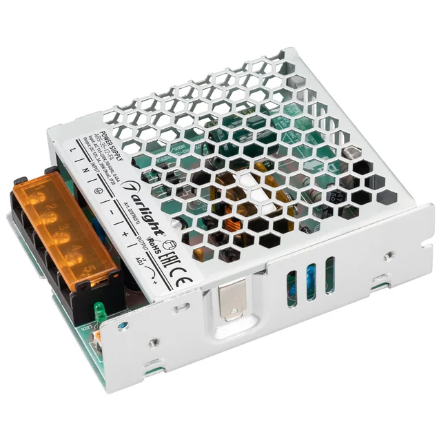 Блок питания ARS-35-12-FA (12V, 3A, 35W) (Arlight, IP20 Сетка, 3 года), артикул 028782(1)
