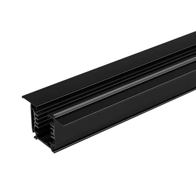 Трек встраиваемый LGD-4TR-TRACK-F-1000-BK-M (C) (Arlight, IP20 Металл, 3 года), артикул 028837(1)