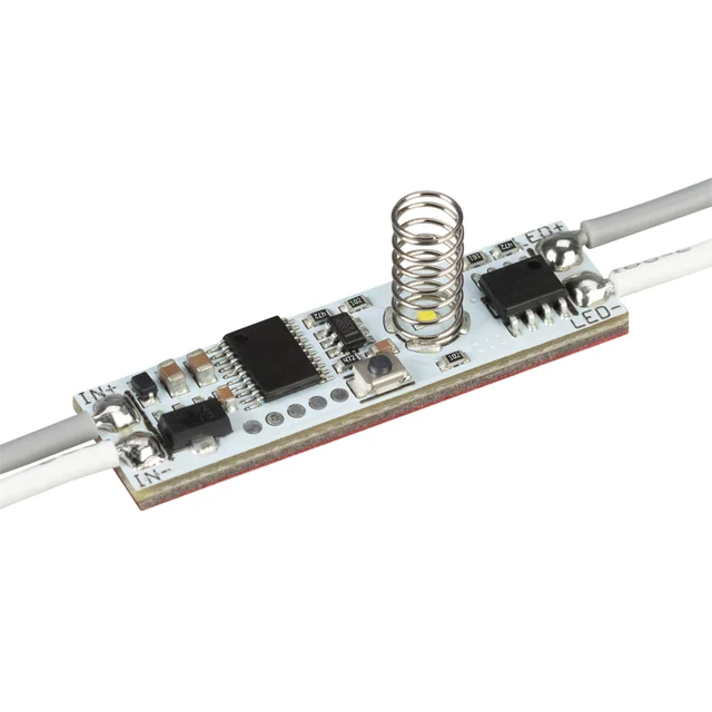 Микродиммер SR-IRIS-SN-DIM (12-24V, 1x5A, 38x10mm) (Arlight, Открытый), артикул 029108(2)