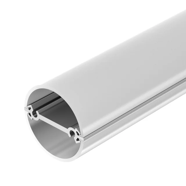 Профиль ROUND-D30-DUAL-2000 ANOD (Arlight, Алюминий), артикул 029114