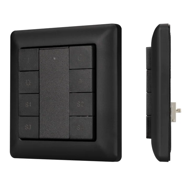 INTELLIGENT ARLIGHT Панель DALI-223-1G-4S-IN-BLACK (BUS) (IARL, -), артикул 029243