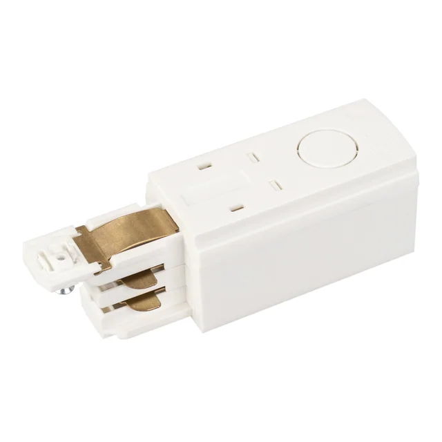 Коннектор питания LGD-4TR-CON-POWER-L-WH (D) (Arlight, IP20 Пластик, 3 года), артикул 029292