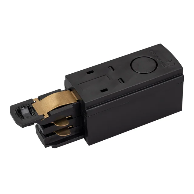 Коннектор питания LGD-4TR-CON-POWER-R-BK (D) (Arlight, IP20 Пластик, 3 года), артикул 029294