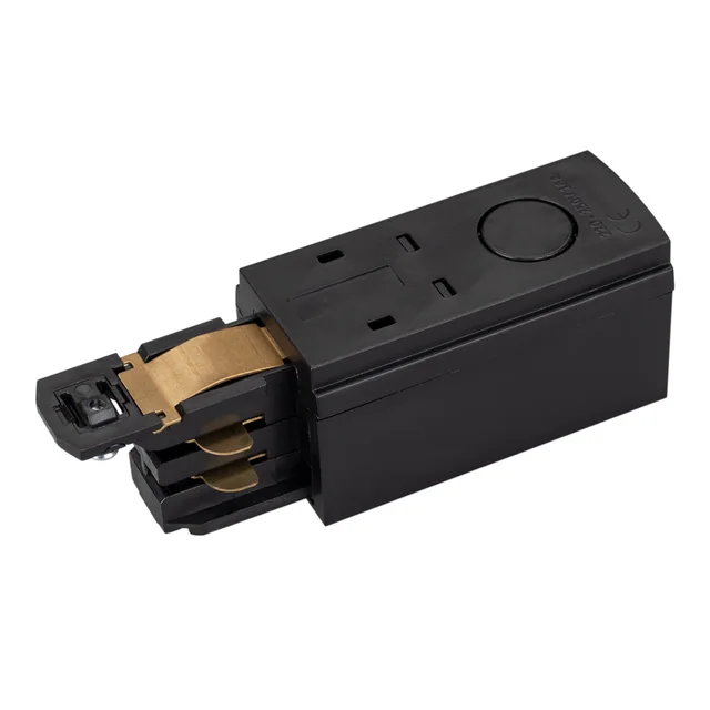 Коннектор питания LGD-4TR-CON-POWER-L-BK (D) (Arlight, IP20 Пластик, 3 года), артикул 029295