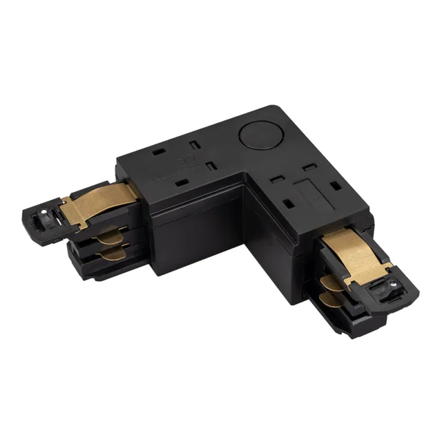 Коннектор угловой LGD-4TR-CON-L-INT-BK (D) (Arlight, IP20 Пластик, 3 года), артикул 029301