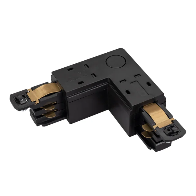 Коннектор угловой LGD-4TR-CON-L-EXT-BK (D) (Arlight, IP20 Пластик, 3 года), артикул 029302