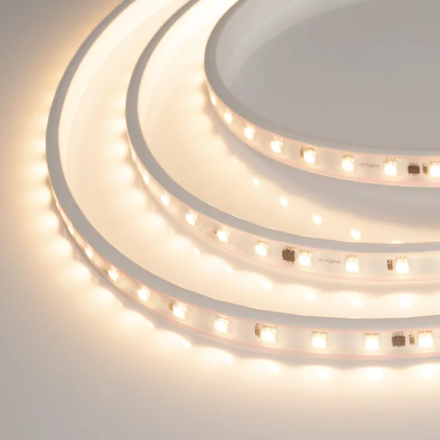 Лента герметичная ARL-PV-B54-15.5mm 230V Warm3000 (8 W/m, IP65, 5060, 10m) (Arlight, -), артикул 029402(2)
