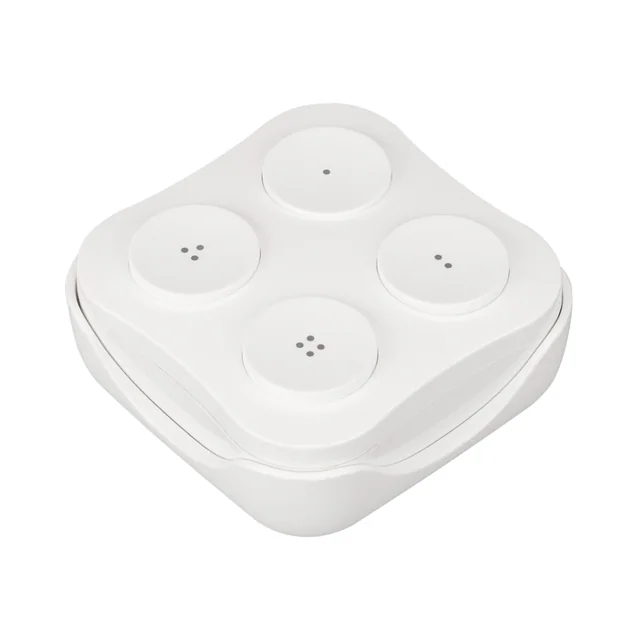 INTELLIGENT ARLIGHT Панель TUYA-228-4-RF-WH-SUF (kinetic, 433MHz) (IARL, IP20 Пластик, 3 года), артикул 029698