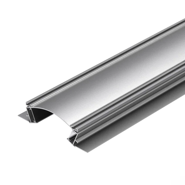 Профиль с экраном ALM-ARC-DOUBLE-2000 ANOD+FROST (Arlight, Алюминий), артикул 029852