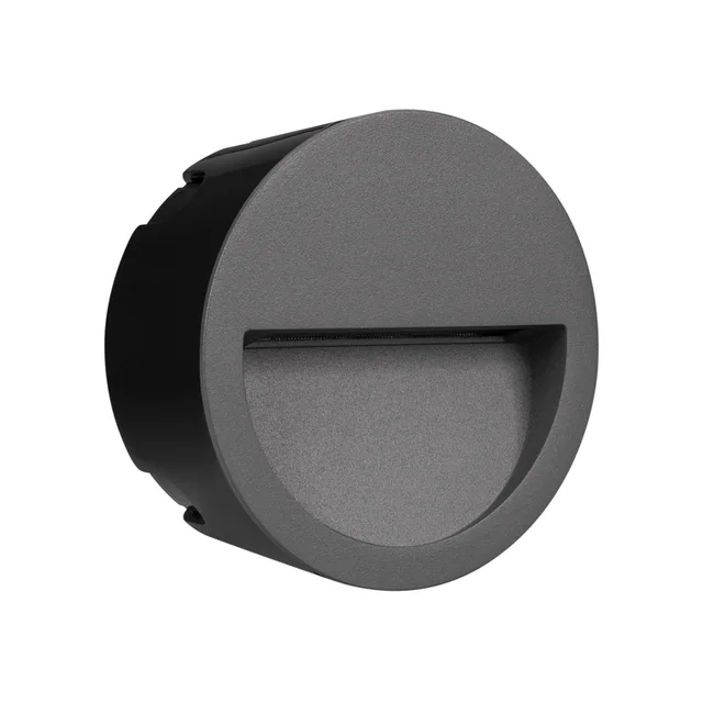 Светильник LTD-TRAIL-R115-4W Warm3000 (GR, 65 deg, 230V) (Arlight, IP65 Металл, 3 года), артикул 029962