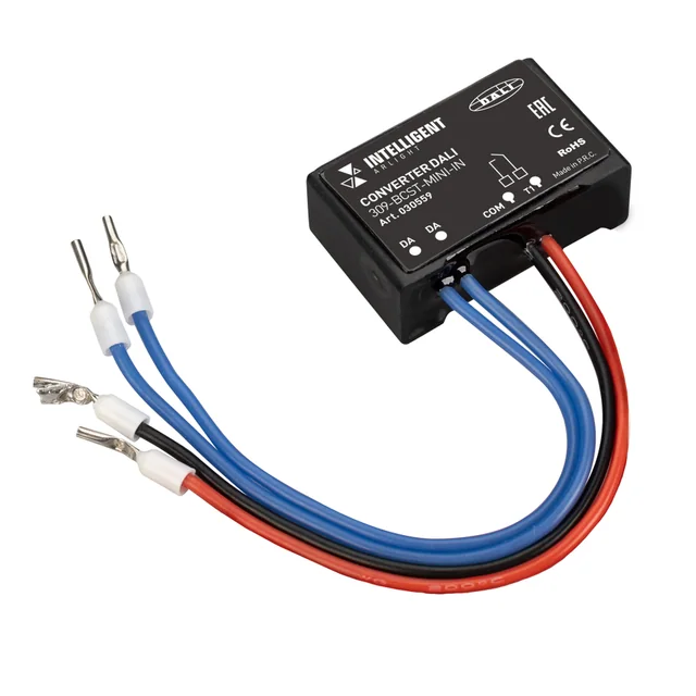 INTELLIGENT ARLIGHT Конвертер DALI-309-BCST-MINI-IN (DALI bus) (IARL, Пластик), артикул 030559